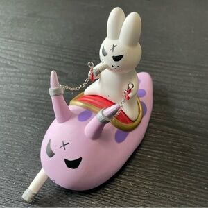 Kidrobot Frank Kozik Vinyl Ride 'em Bob Slug Smorkin Labbit 5”